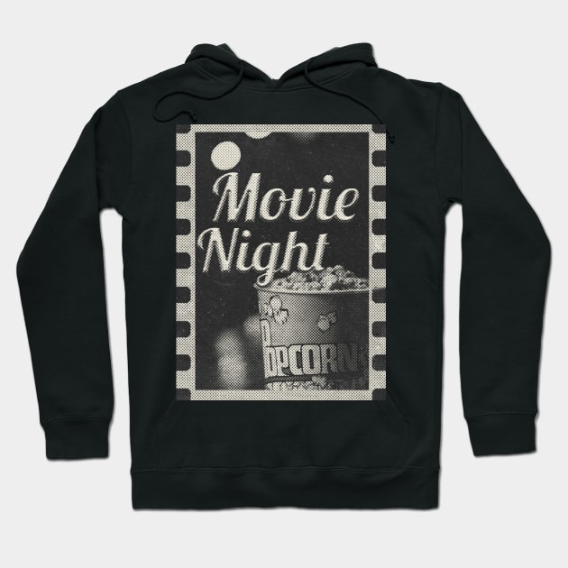 Movie night popcorn Hoodie by Arteria6e9Vena